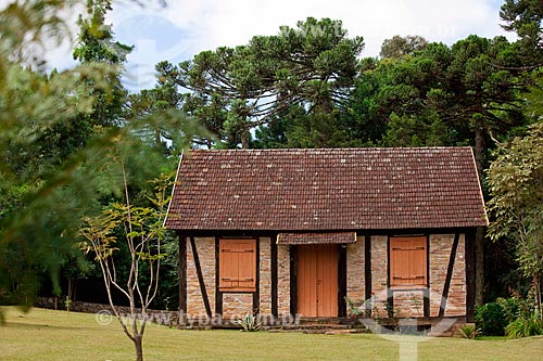  Subject: House in half-timbered style / Place: Canela city - Rio Grande do Sul state (RS) - Brazil / Date: 03/2011 