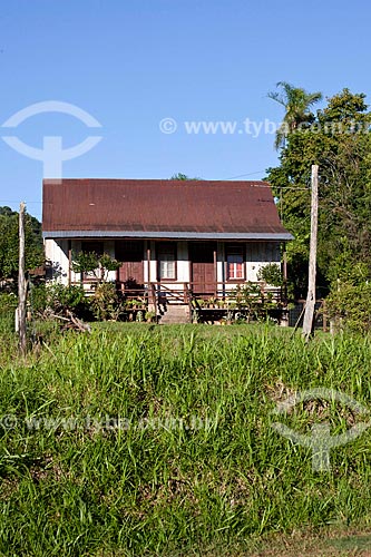  Subject: Housing typical of the southern region / Place: Nova Petropolis city - Rio Grande do Sul state (RS) - Brazil / Date: 03/2011 