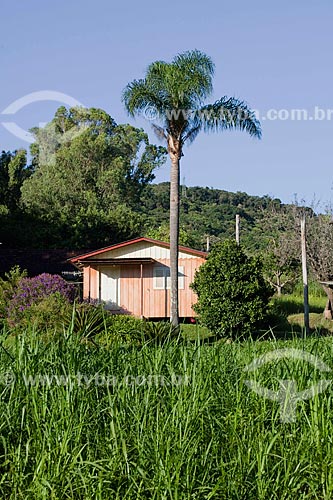  Subject: Housing typical of the southern region / Place: Nova Petropolis city - Rio Grande do Sul state (RS) - Brazil / Date: 03/2011 