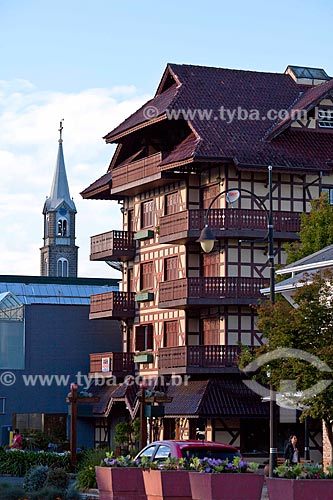  Subject: Half-timbered houses in the city of Gramado / Place: Gramado city - Rio Grande do Sul state (RS) - Brazil / Date: 03/2011 