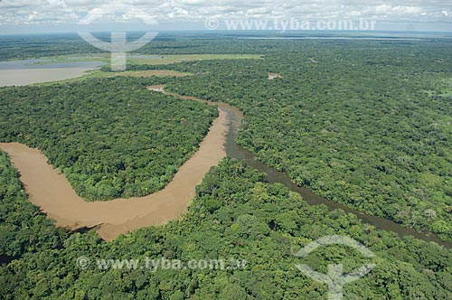  Subject: Aerial view of floodplain river / Place: Santa Cruz Department - Bolivia - South America / Date: 03/2008 