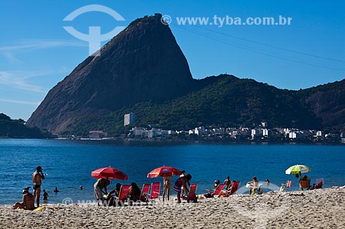  Subject: Flamengo Beach with Sugar Loaf in the background / Place: Flamengo neighborhood - Rio de Janeiro city - Rio de Janeiro state (RJ) - Brazil / Date: 02/2011 