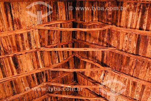  Subject: Ceiling of the Church of San Pedro de Atacama / Place: North of Chile - South America / Date: 01/2011 