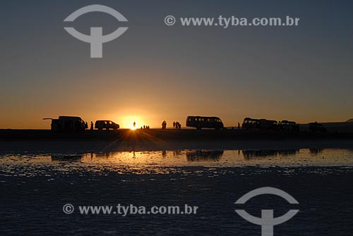  Subject: Laguna Tebinquiche in the Salar de Atacama with Licancabur Volcano in the background / Place: Atacama Desert - North of Chile - South America / Date: 01/2011 