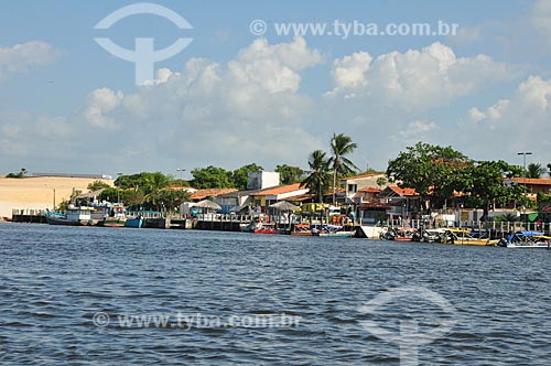  Subject: View of one of the banks of the Preguiças River  / Place: Barreirinhas city - Maranhao state (MA) - Brazil / Date: 07/2011 