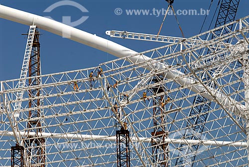  Subject: Detail of the Joao Havelange stadium / Place: Engenho de Dentro neighborhood - Rio de Janeiro city - Rio de Janeiro state (RJ) - Brazil / Date: 05/2007 