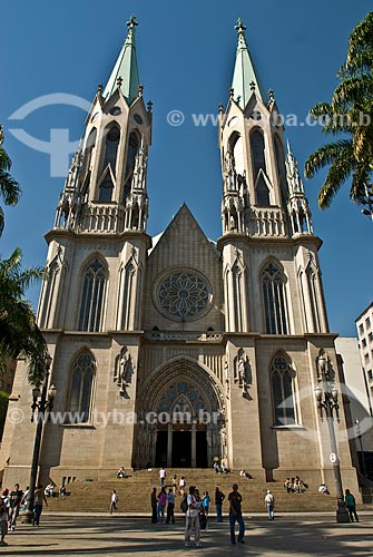  Subject: Catedral da Se - (Sao Paulo Metropolitan Cathedral)  / Place: Sao Paulo city - Sao Paulo state (SP) - Brazil / Date: 02/2010 