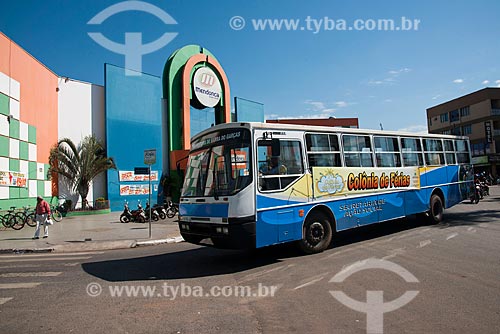  Subject: Bus from the city of Barra do Garças / Place: Barra do Garças city - Mato Grosso state (MT) - Brazil / Date: 07/2011 