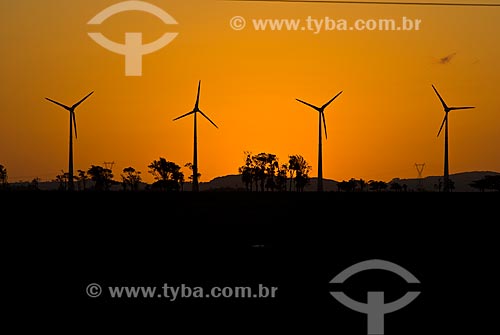  Subject: Wind farm of Osorio / Place: Osorio city - Rio Grande do Sul state (RS) - Brazil / Date: 2009 