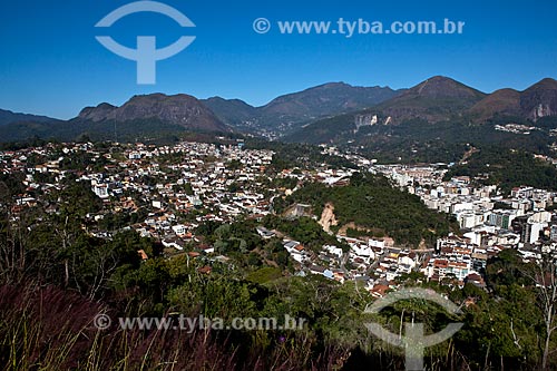  Subject: Center of Nova Friburgo view from the Swiss Neighborhood  (also known as Swiss Allotment) / Place: Nova Friburgo city - Rio de Janeiro state (RJ) - Brazil / Date: 06/2011 