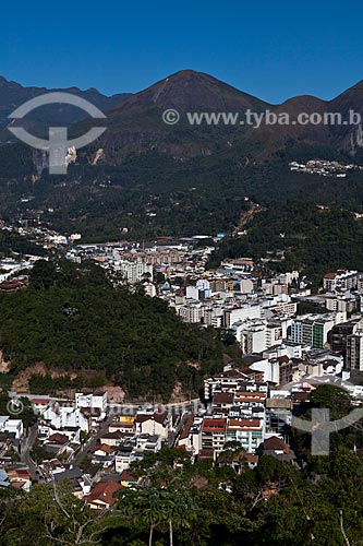  Subject: Center of Nova Friburgo view from the Swiss Neighborhood  (also known as Swiss Allotment) / Place: Nova Friburgo city - Rio de Janeiro state (RJ) - Brazil / Date: 06/2011 