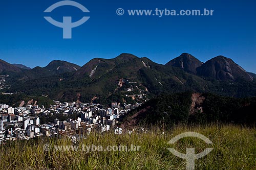  Subject: Center of Nova Friburgo view from the Swiss Neighborhood  (also known as Swiss Allotment) / Place: Nova Friburgo city - Rio de Janeiro state (RJ) - Brazil / Date: 06/2011 
