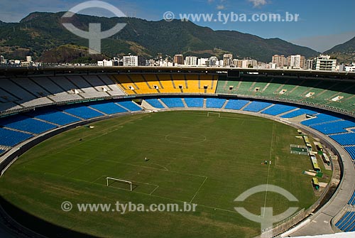  Subject: View of Journalist Mario Filho Stadium - also known as Maracana / Place: Rio de Janeiro city - Rio de Janeiro state (RJ) - Brazil / Date: 06/2010 