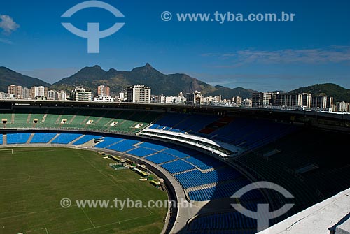 Subject: View of Journalist Mario Filho Stadium - also known as Maracana / Place: Rio de Janeiro city - Rio de Janeiro state (RJ) - Brazil / Date: 06/2010 