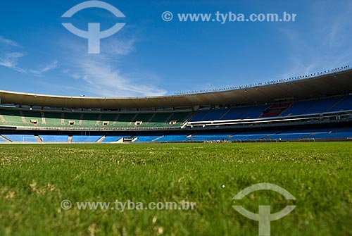  Subject: View of soccer field of the Journalist Mario Filho Stadium - also known as Maracana / Place: Rio de Janeiro city - Rio de Janeiro state (RJ) - Brazil / Date: 06/2010 
