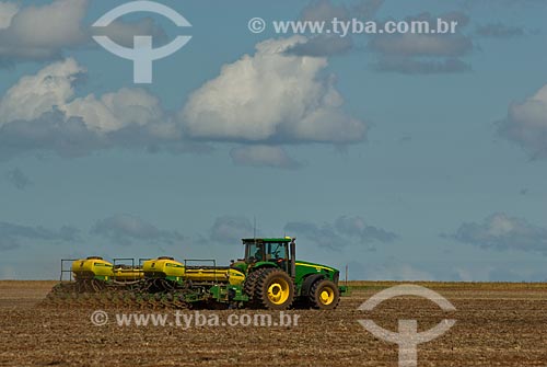  Subject: Plantation of soybeans / Place: Baus district - Costa Rica city - Mato Grosso do Sul state (MS) - Brazil / Date: 02/2010 