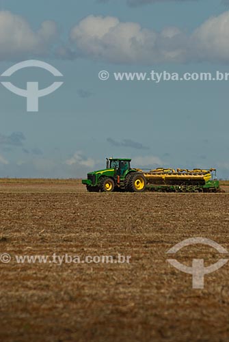  Subject: Plantation of soybeans / Place: Baus district - Costa Rica city - Mato Grosso do Sul state (MS) - Brazil / Date: 02/2010 