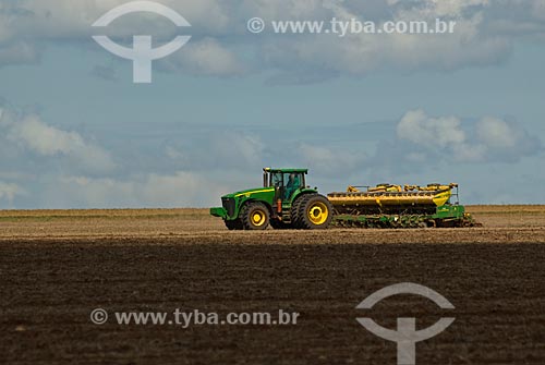  Subject: Plantation of soybeans / Place: Baus district - Costa Rica city - Mato Grosso do Sul state (MS) - Brazil / Date: 02/2010 