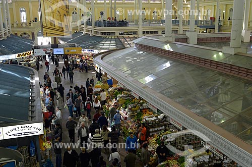  Subject: Vista interior do mercado público / Place: City center - Porto Alegre city - Rio Grande do Sul state (RS) - Brazil / Date: 07/2011 