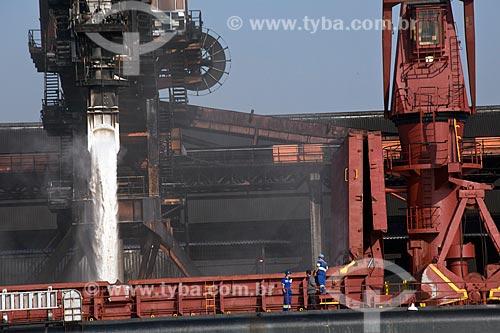  Subject: Sugar Copersucar being loaded for export at the Port of Santos / Place: Santos city - Sao Paulo state (SP) - Brazil / Date: 08/2011  