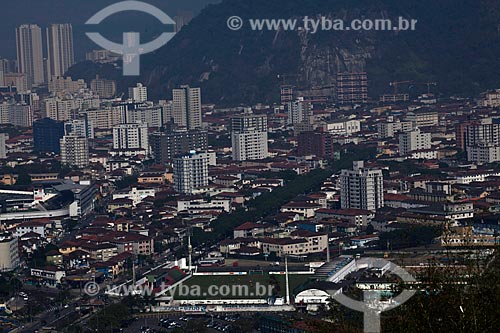  Subject: Aerial view of the Ulrico Mursa Stadium of Portuguesa Santista / Place: Santos city - Sao Paulo state (SP) - Brazil / Date: 08/2011  