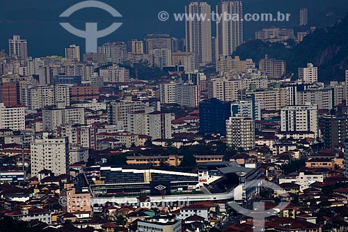  Subject: Aerial view of Urbano Caldeira Stadium (better known as the Vila Belmiro) of Santos Football Club / Place: Santos city - Sao Paulo state (SP) - Brazil / Date: 08/2011  