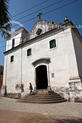  Subject: Sao Vicente Martir Mother Church (1559) -  reminiscent of the old village of Saa Vicente / Place: Sao Vicente city - Sao Paulo state (SP) - Brazil / Date: 08/2011 