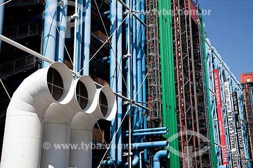  Subject: Centre Georges Pompidou / Place: Paris city - France - Europe / Date: 08/2011 
