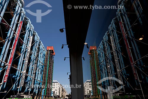  Subject: Centre Georges Pompidou / Place: Paris city - France - Europe / Date: 08/2011 