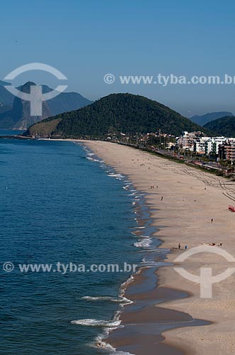  Subject: Aerial view of Pratininga Beach / Place: Niterói city - Rio de Janeiro state (RJ) - Brazil / Date: 08/2009 
