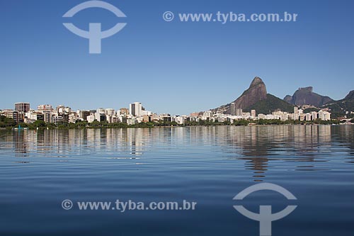  Subject: View of the Rodrigo de Freitas Lagoon  / Place: Rio de Janeiro city - Rio de Janeiro state (RJ) - Brazil / Date: 05/2011 