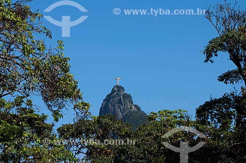 Subject: View of the Christ the Redeemer / Place: Rio de Janeiro city - Rio de Janeiro state (RJ) - Brazil / Date: 08/2009 
