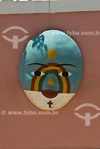  Subject: Mask - Handicraft from Pernambuco / Place: Recife city - Pernambuco state - Brazil / Date: 09/2011 