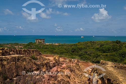  Subject: Old house of the lighthouse keeper / Place: Cabo de Santo Agostinho city - Pernambuco state (PE) - Brazil / Date: 09/2011 