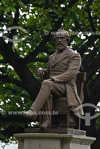  Subject: Statue of Conde of Boa Vista in the Republic Square / Place: Recife city - Pernambuco state (PE) - Brazil / Date: 09/2011 