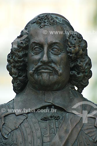  Subject: Statue of Mauricio de Nassau in the Republic Square / Place: Recife city - Pernambuco state (PE) - Brazil / Date: 09/2011 