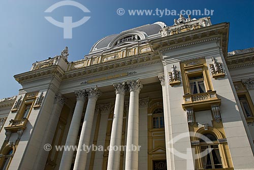  Subject: Facade of the Forum of Pernambuco / Place: Recife city - Pernambuco state (PE) - Brazil / Date: 09/2011 