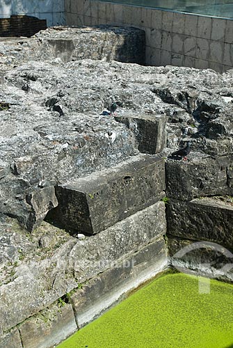  Subject: Ancient wall of the Recife city / Place: Recife city - Pernambuco state (PE) - Brazil / Date: 09/2011 