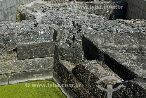  Subject: Ancient wall of the Recife city / Place: Recife city - Pernambuco state (PE) - Brazil / Date: 09/2011 