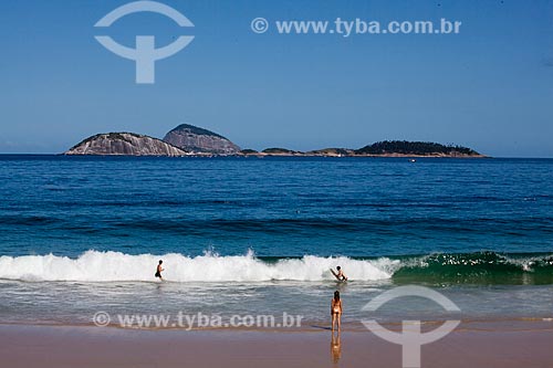 Subject: Archipelago of Cagarras Islands seen from Ipanema Beach / Place: Rio de Janeiro city - Rio de Janeiro state (RJ) - Brazil / Date: 05/2011 