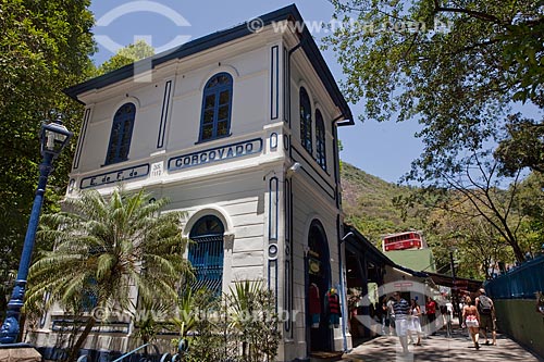  Subject: Railway Station of Corcovado / Place: Cosme Velho neighborhood - Rio de Janeiro city - Rio de Janeiro state (RJ) - Brazil / Date: 10/2011 