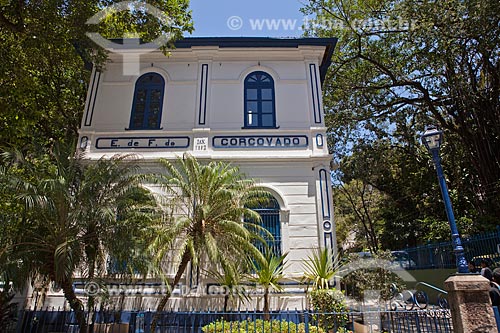  Subject: Railway Station of Corcovado / Place: Cosme Velho neighborhood - Rio de Janeiro city - Rio de Janeiro state (RJ) - Brazil / Date: 10/2011 