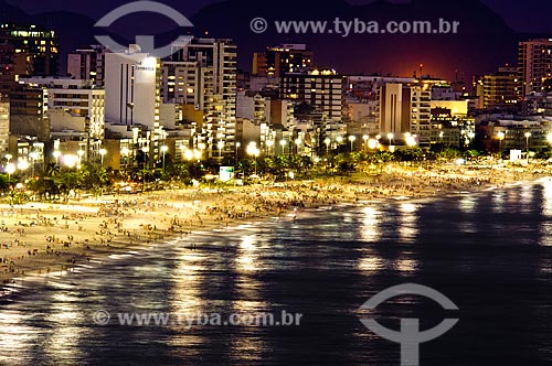  Subject: View of Two Brothers Cliff Park to the beaches of Ipanema and Leblon / Place: Rio de Janeiro city - Rio de Janeiro state (RJ) - Brazil / Date: 04/2011 