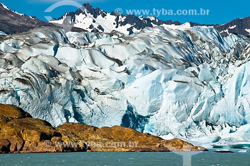  Subject: View of Viedma Glacier / Place: El Chalten city - Santa Cruz Province - Argentina - South America / Date: 02/2010 