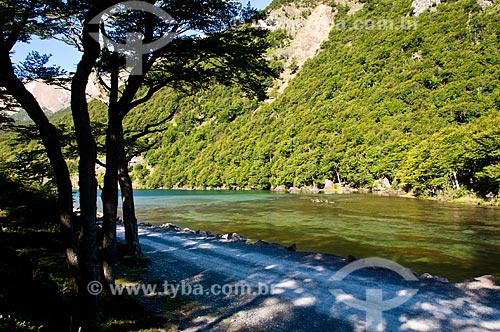  Subject: View of Lake del Desierto / Place: El Chalten city - Santa Cruz Province - Argentina - South America / Date: 02/2010 