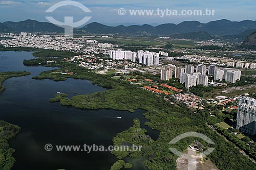  Subject: Aerial view of Barra da Tijuca / Place: Barra da Tijuca neighborhood - Rio de Janeiro city - Rio de Janeiro state (RJ) - Brazil / Date: 01/2012 