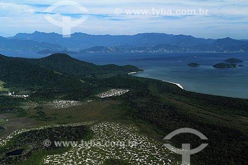  Subject: View of Restinga Marambaia - The area protected by the Navy of Brazil / Place: Rio de Janeiro city - Rio de Janeiro state (RJ) - Brazil / Date: 01/2012 