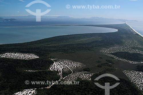  Subject: View of Restinga Marambaia - The area protected by the Navy of Brazil / Place: Rio de Janeiro city - Rio de Janeiro state (RJ) - Brazil / Date: 01/2012 