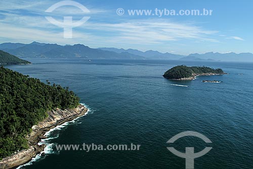  Subject: View of  Ilha Grande (Grand Island) -Environmental Protection Area / Place: Ilha Grande District - Angra dos Reis city - Rio de Janeiro state (RJ) - Brazil / Date: 01/2012 