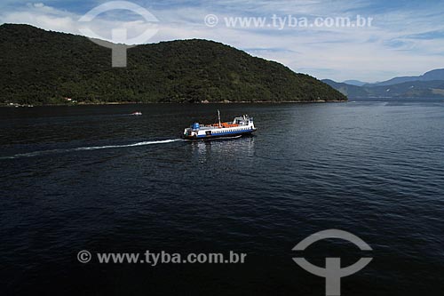  Subject: Boat that connects Mangaratiba to Ilha Grande  / Place: Mangaratiba city - Rio de Janeiro state (RJ) - Brazil / Date: 01/2012 